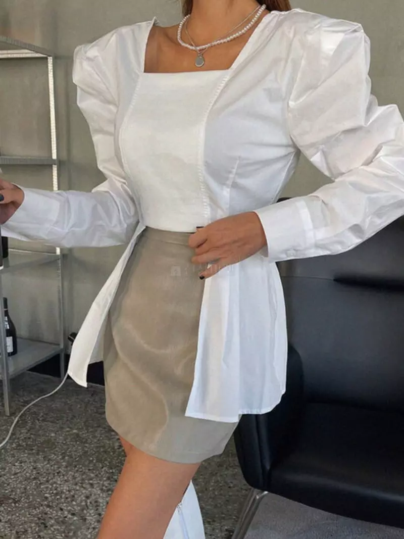 Rare Closet - Korean Women Fashion - #thelittlethings - Pierrot Shirt - 5