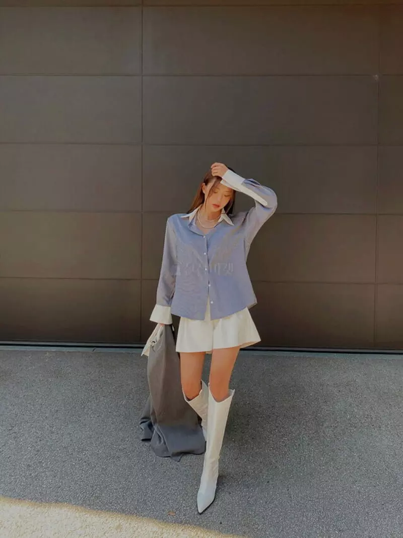 Rare Closet - Korean Women Fashion - #momslook - Trendy Shirt - 4