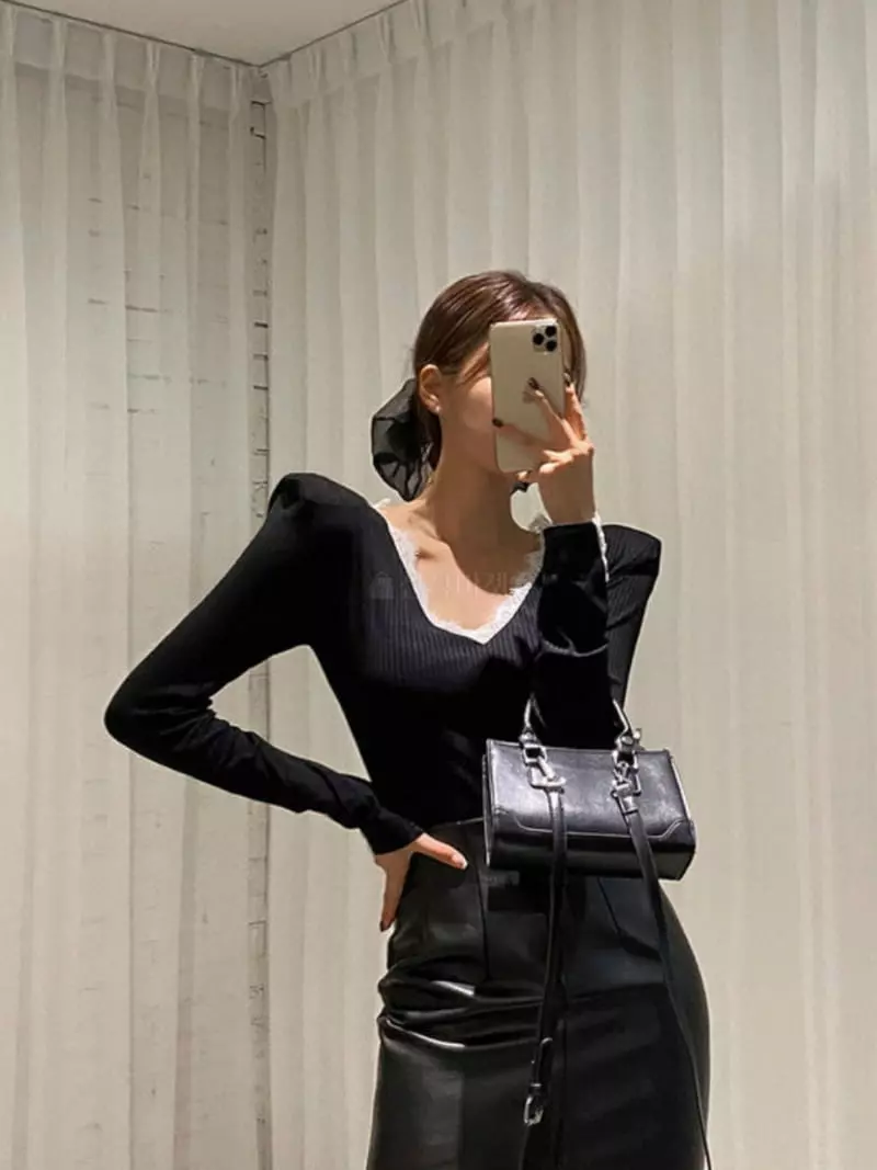 Rare Closet - Korean Women Fashion - #womensfashion - Oz Lace Tee - 2