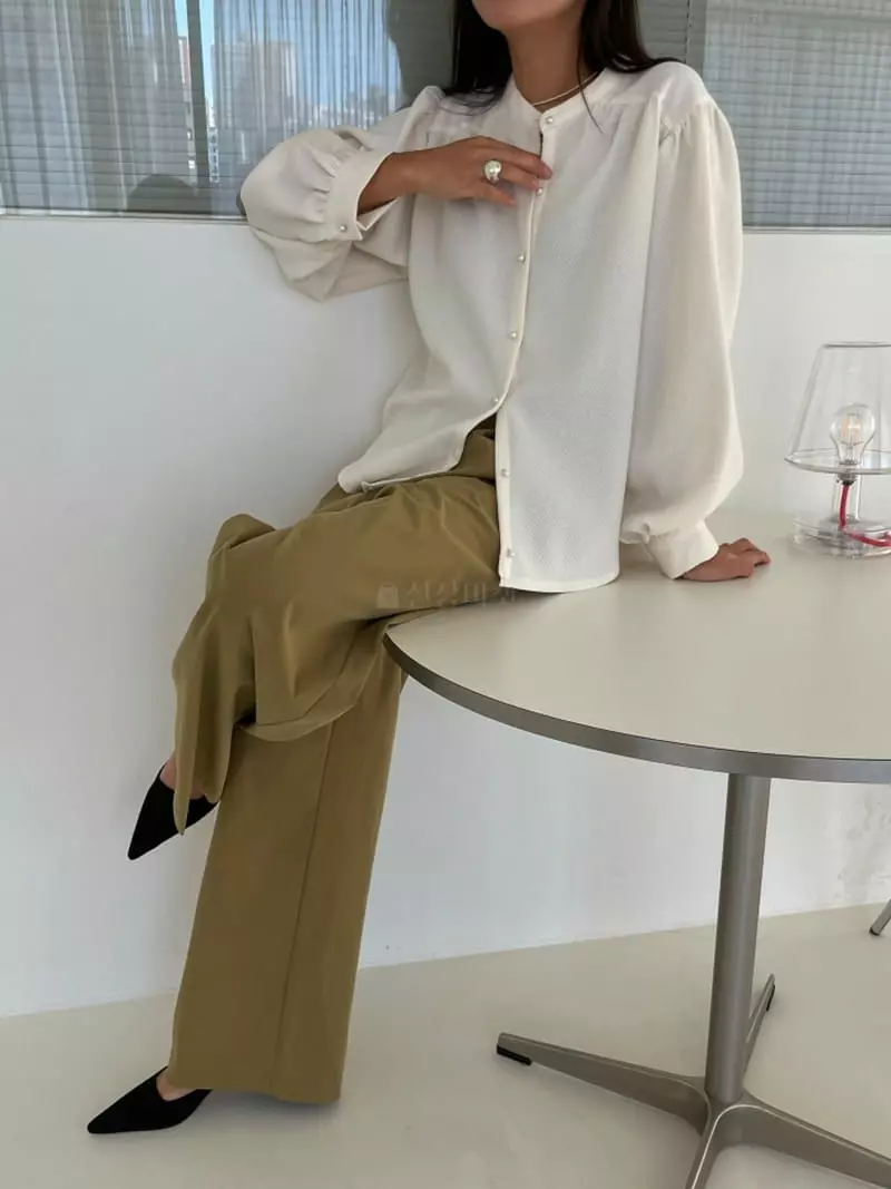 Ravi - Korean Women Fashion - #momslook - Slody Blouse