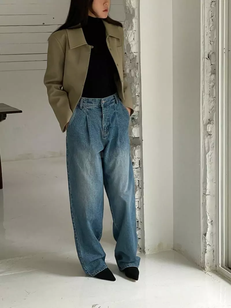 Ravi - Korean Women Fashion - #momslook - Short Jacket - 2