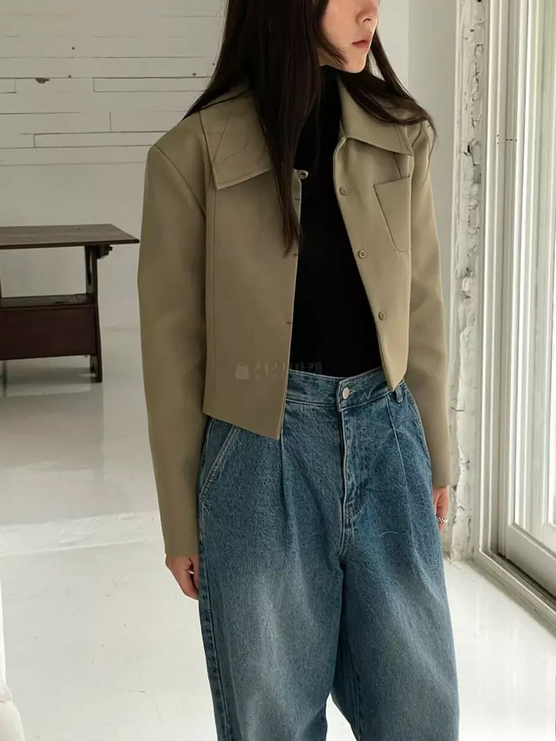 Ravi - Korean Women Fashion - #momslook - Short Jacket - 6