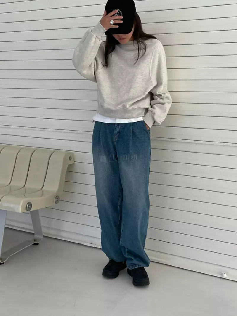 Ravi - Korean Women Fashion - #momslook - Volume Sweatshirt - 3