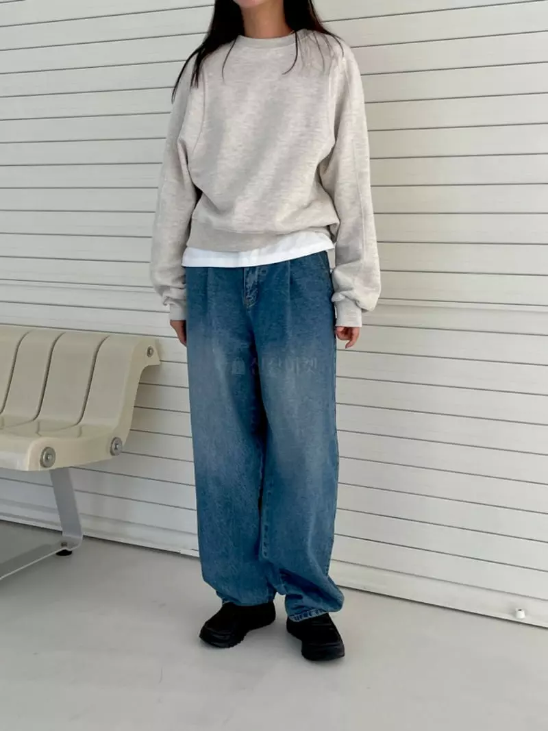 Ravi - Korean Women Fashion - #momslook - Volume Sweatshirt - 6