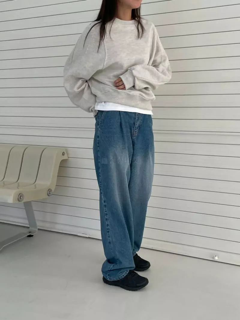 Ravi - Korean Women Fashion - #momslook - Volume Sweatshirt - 7