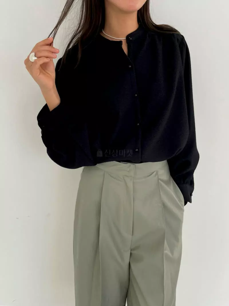 Ravi - Korean Women Fashion - #vintageinspired - Slody Blouse - 11