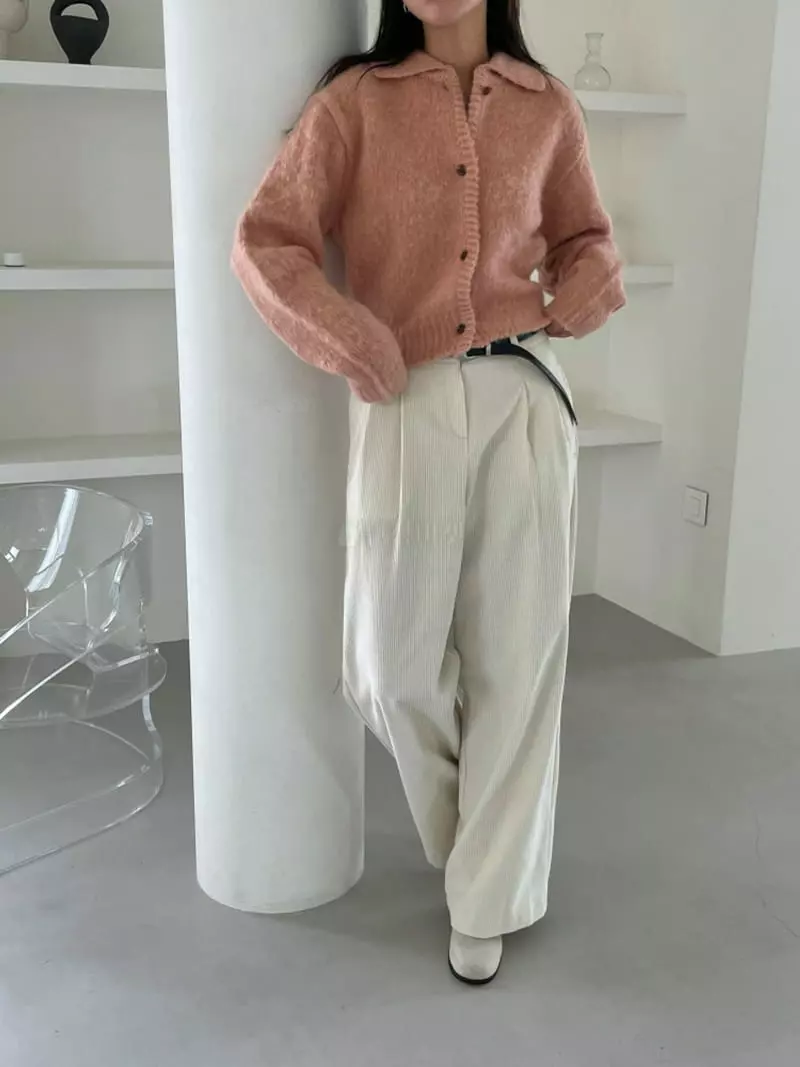 Ravi - Korean Women Fashion - #womensfashion - Cream Rib Shorts - 5