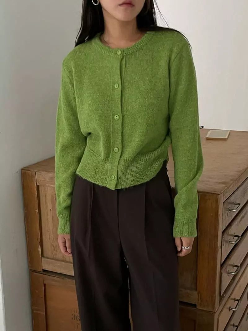 Ravi - Korean Women Fashion - #womensfashion - Alpaca Cardigan - 12