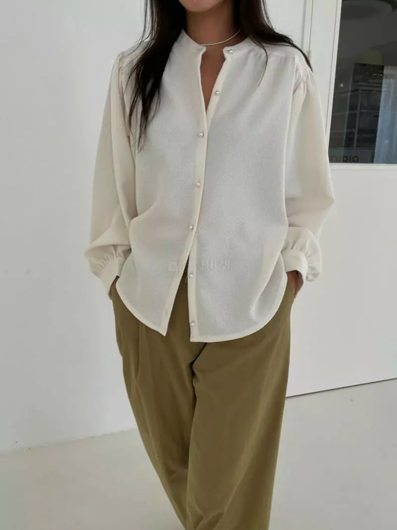 Ravi - Korean Women Fashion - #womensfashion - Slody Blouse - 2
