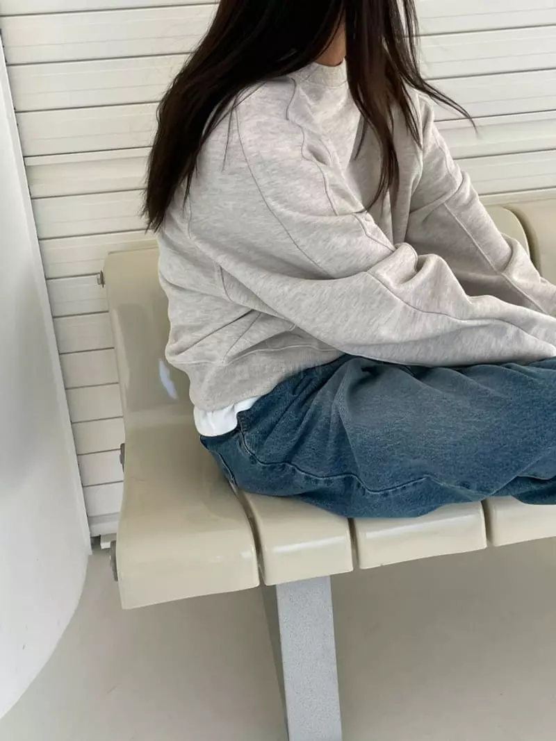Ravi - Korean Women Fashion - #womensfashion - Volume Sweatshirt - 8
