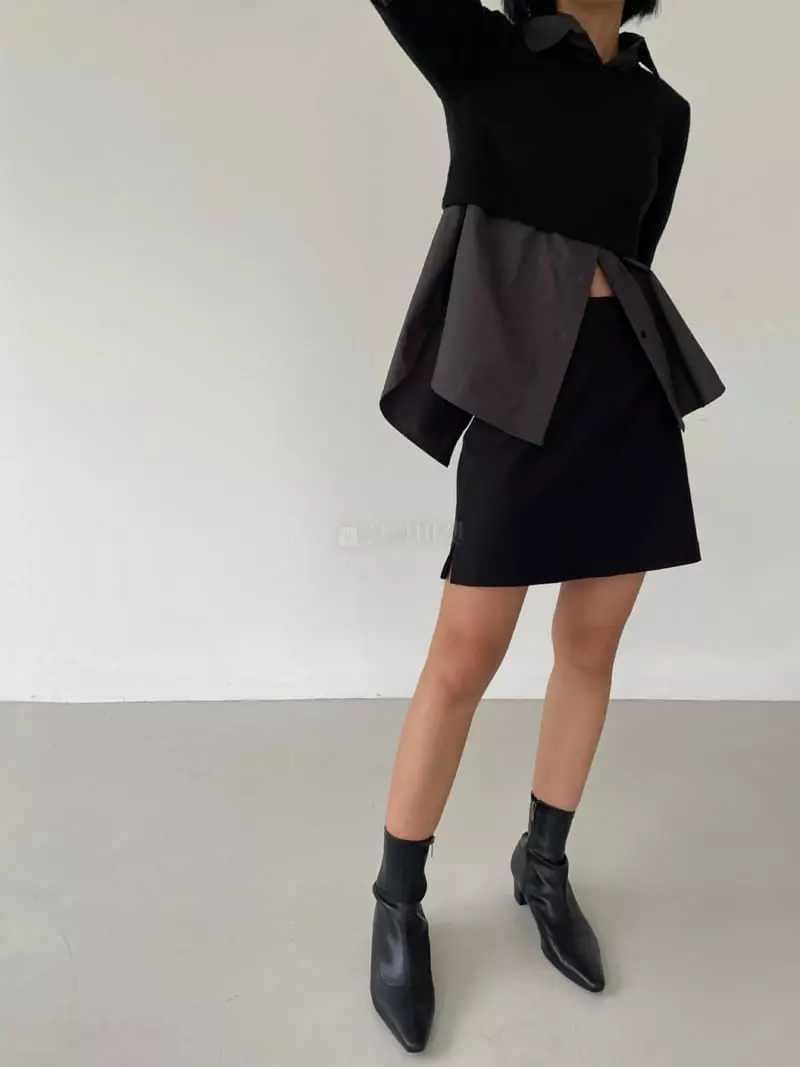Recover - Korean Women Fashion - #momslook - Pore Crop Tee - 11