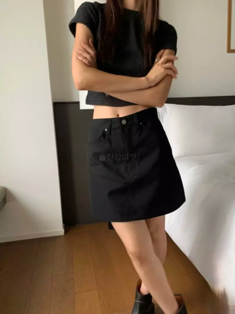 Recover - Korean Women Fashion - #womensfashion - U And Crop Tee - 4