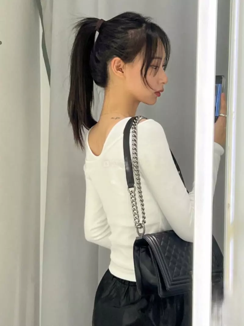 Recover - Korean Women Fashion - #momslook - Wev Layered Tee - 3
