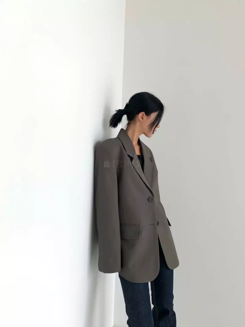 Recover - Korean Women Fashion - #momslook - Unbal Slit Jacket - 8