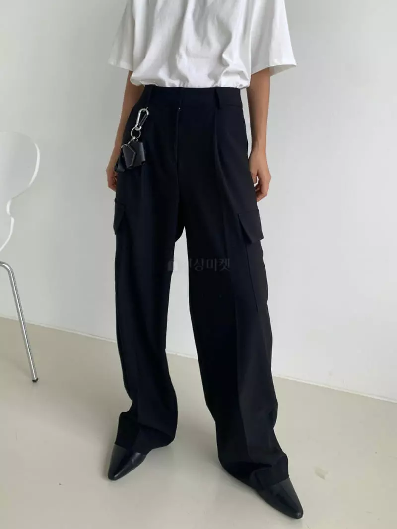 Recover - Korean Women Fashion - #momslook - Dring Pocket Pants - 6