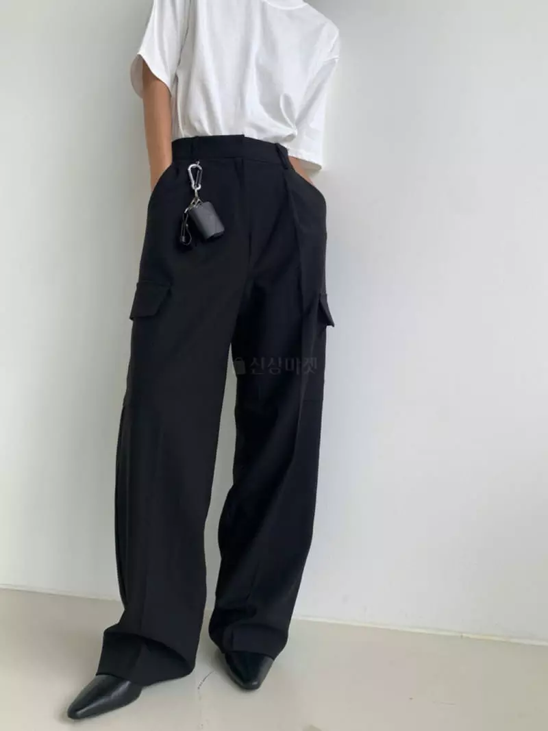 Recover - Korean Women Fashion - #momslook - Dring Pocket Pants - 8