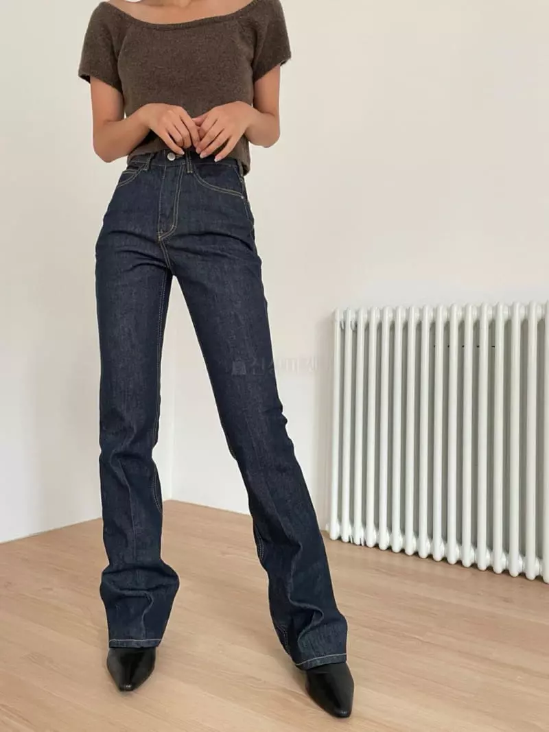 Recover - Korean Women Fashion - #momslook - Non Pad Jeans - 3