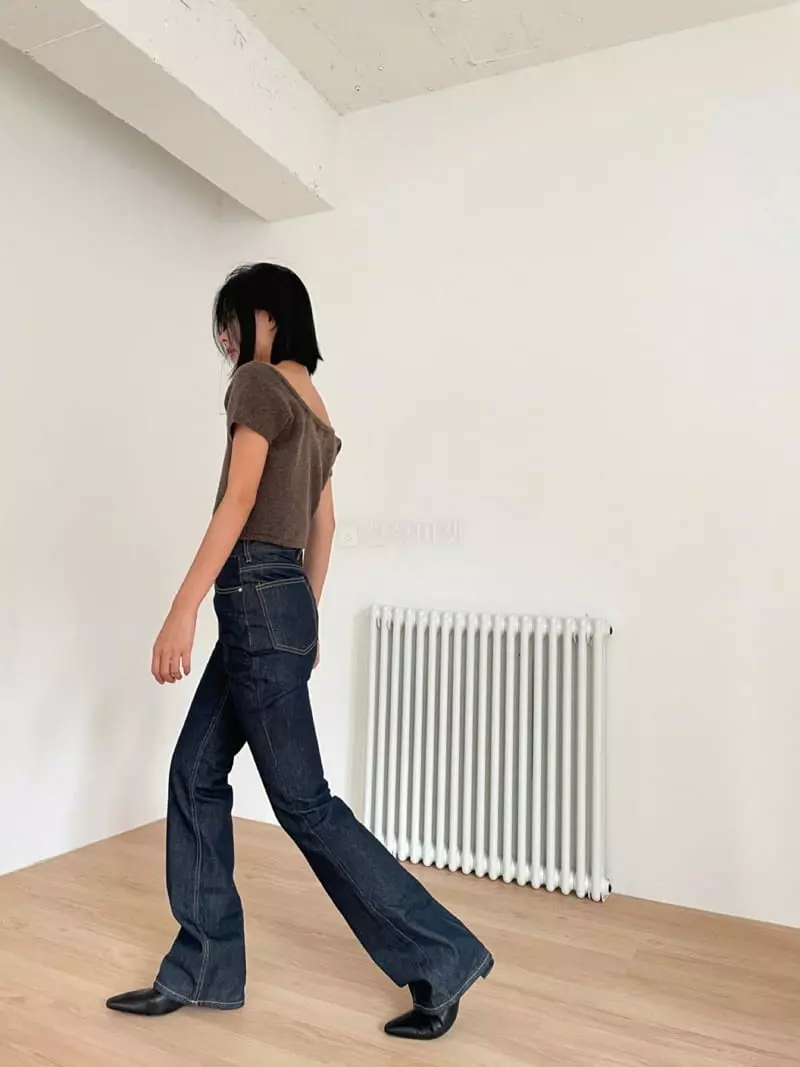 Recover - Korean Women Fashion - #momslook - Non Pad Jeans - 5