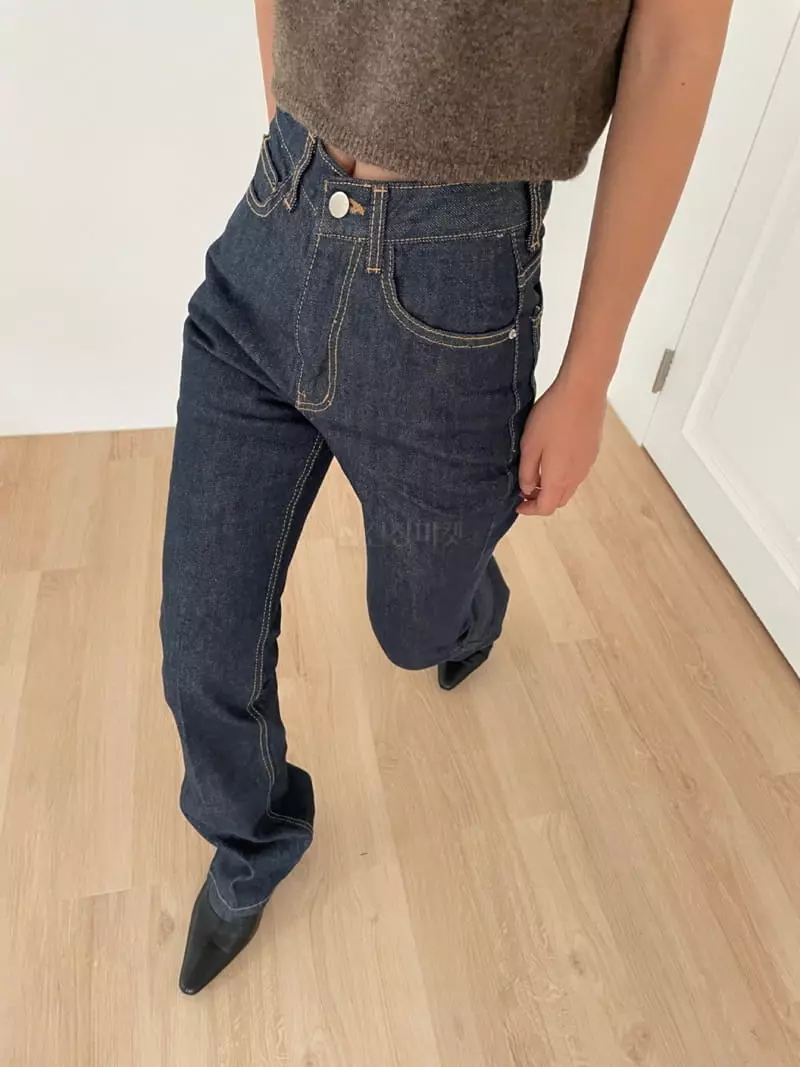 Recover - Korean Women Fashion - #momslook - Non Pad Jeans - 8