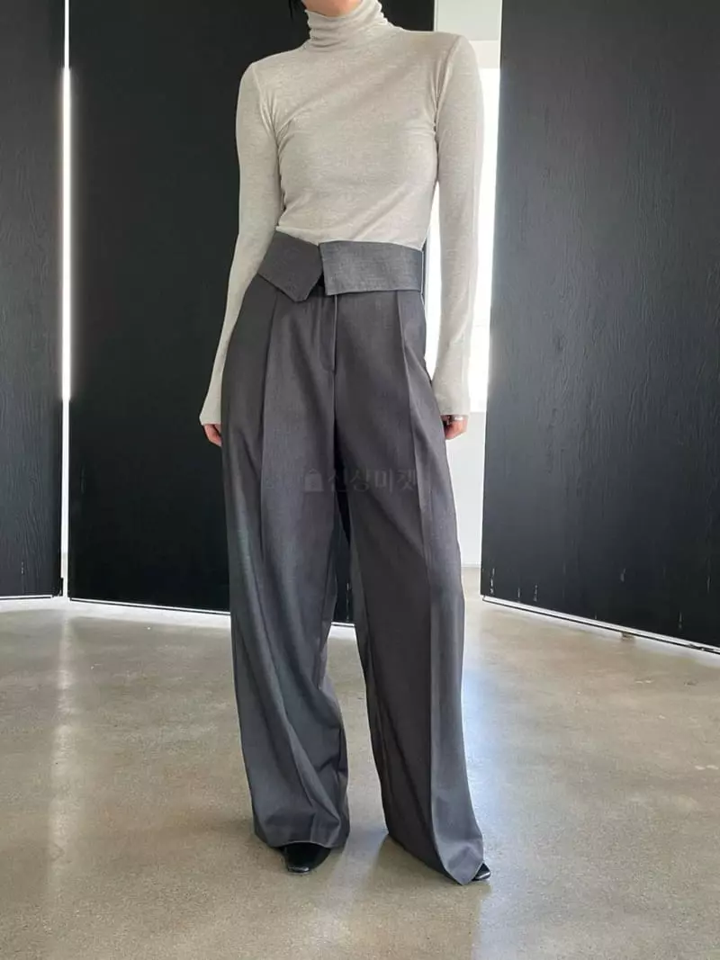 Recover - Korean Women Fashion - #momslook - Notin Pants - 8