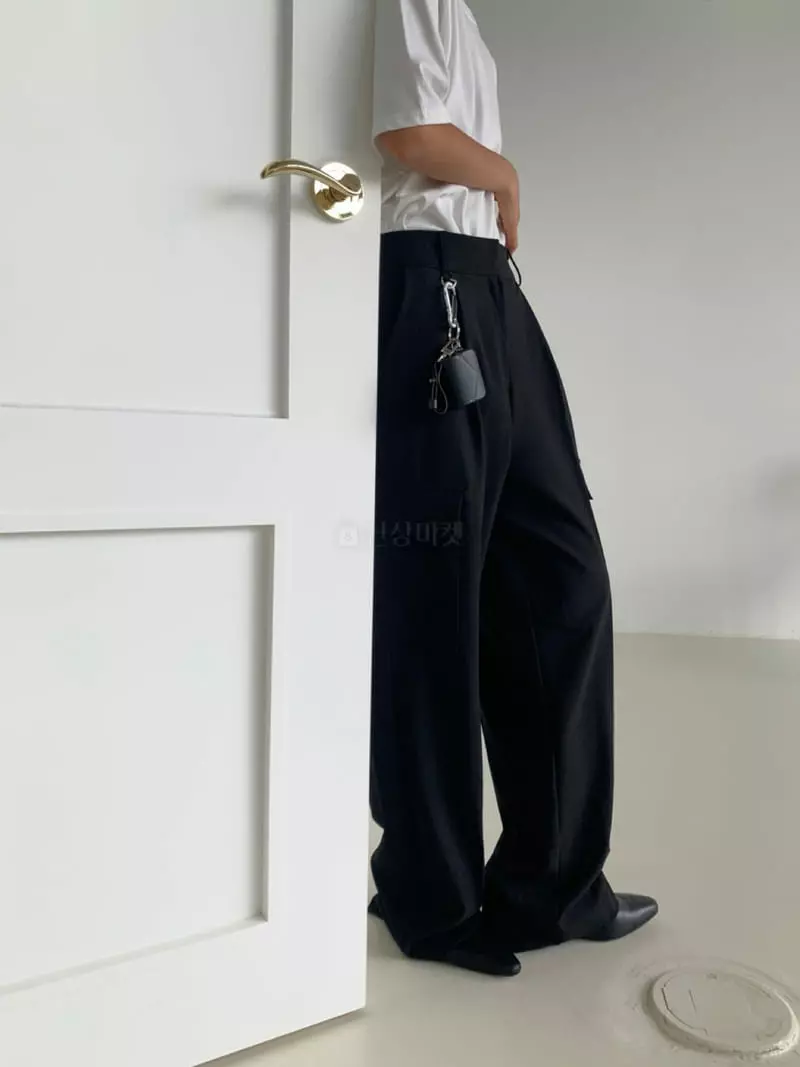 Recover - Korean Women Fashion - #vintageinspired - Dring Pocket Pants - 12