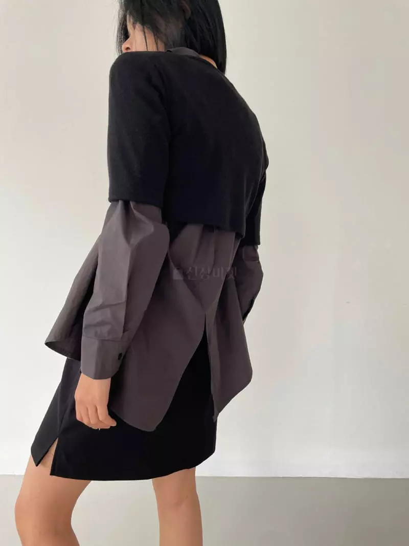 Recover - Korean Women Fashion - #womensfashion - Pore Crop Tee - 10
