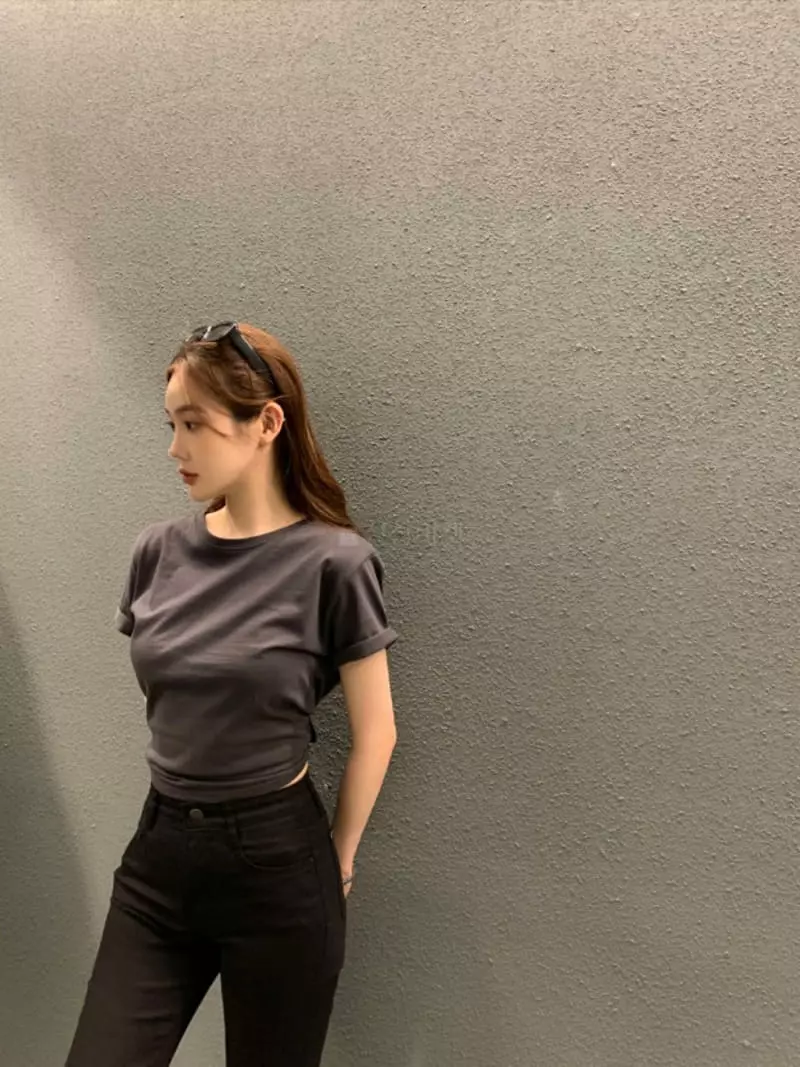 Recover - Korean Women Fashion - #womensfashion - Jenny Wrap Tee - 6