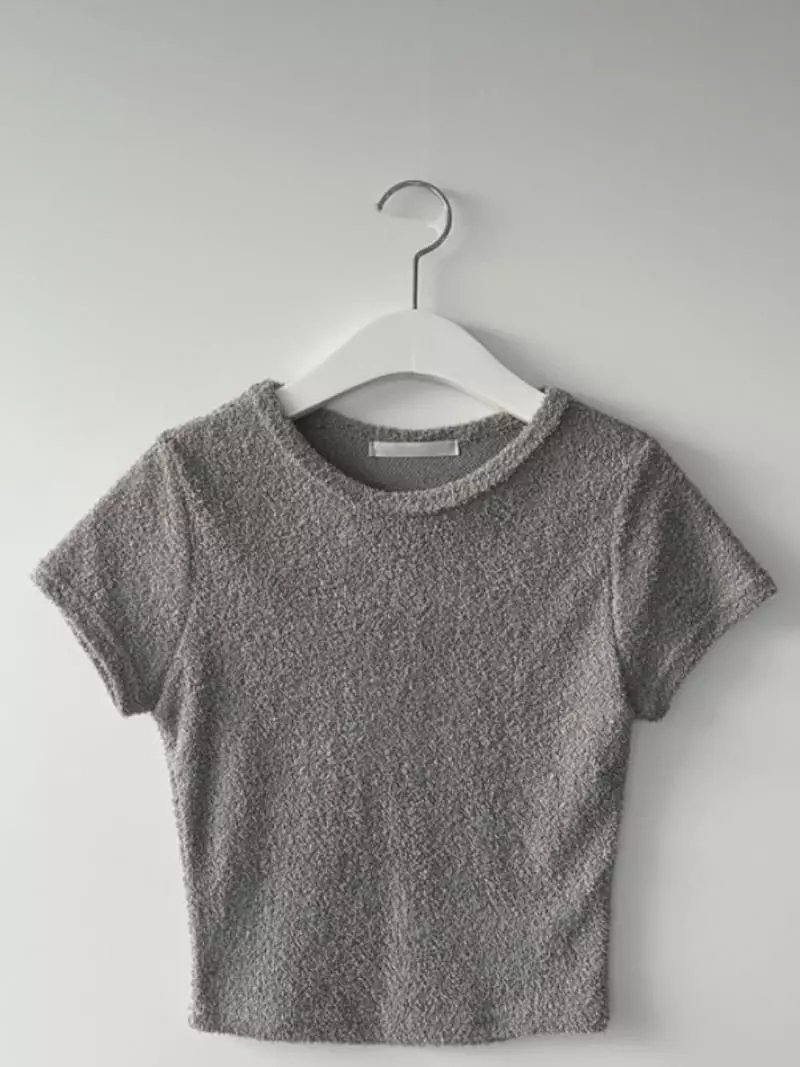 Recover - Korean Women Fashion - #womensfashion - U And Crop Tee - 7