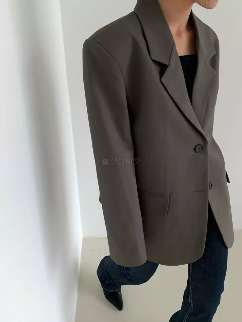 Recover - Korean Women Fashion - #womensfashion - Unbal Slit Jacket - 9