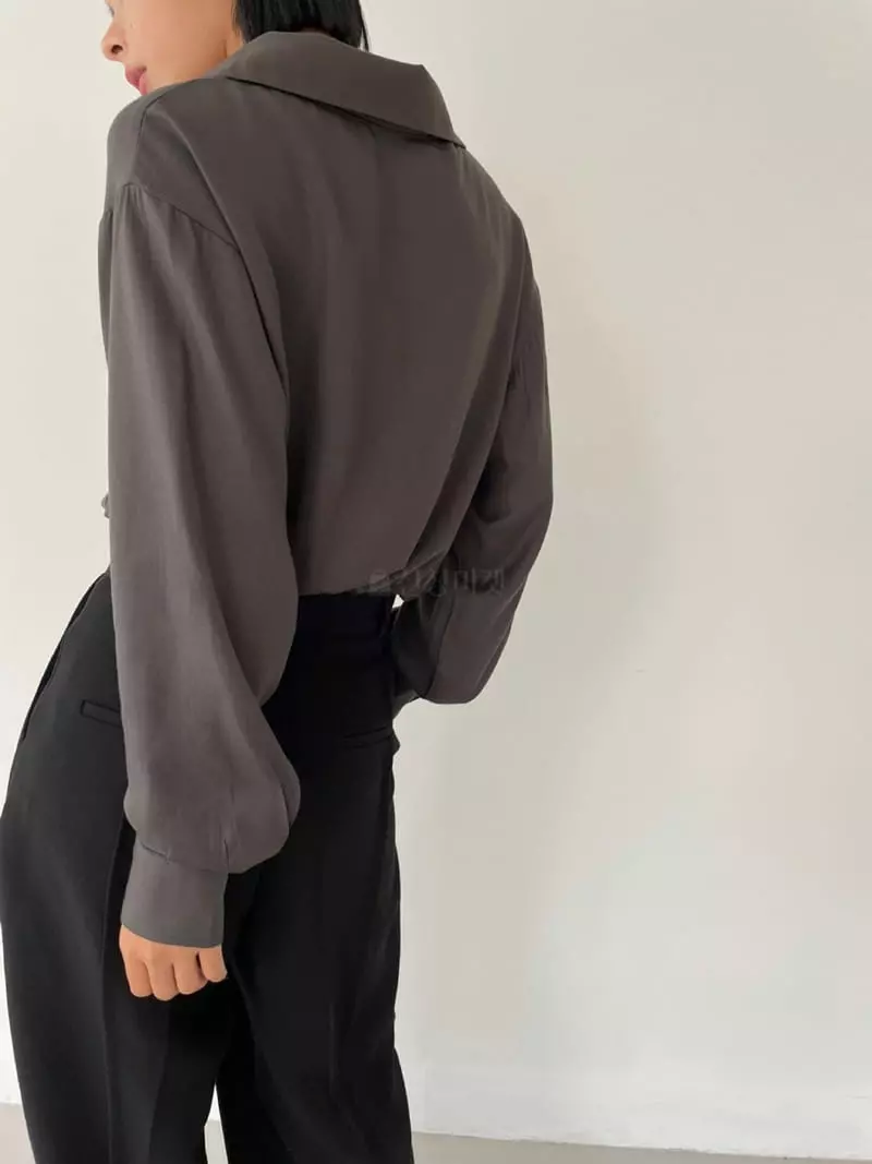 Recover - Korean Women Fashion - #womensfashion - Ber Banding Blouse - 7