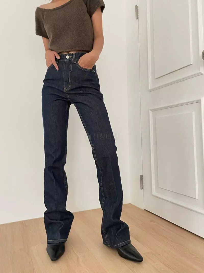 Recover - Korean Women Fashion - #womensfashion - Non Pad Jeans - 6