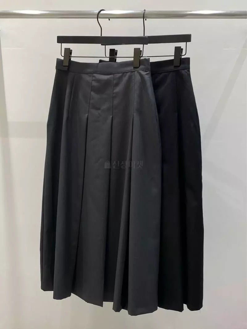 Refleur - Korean Women Fashion - #momslook - Wrinkle Pleats Skirt