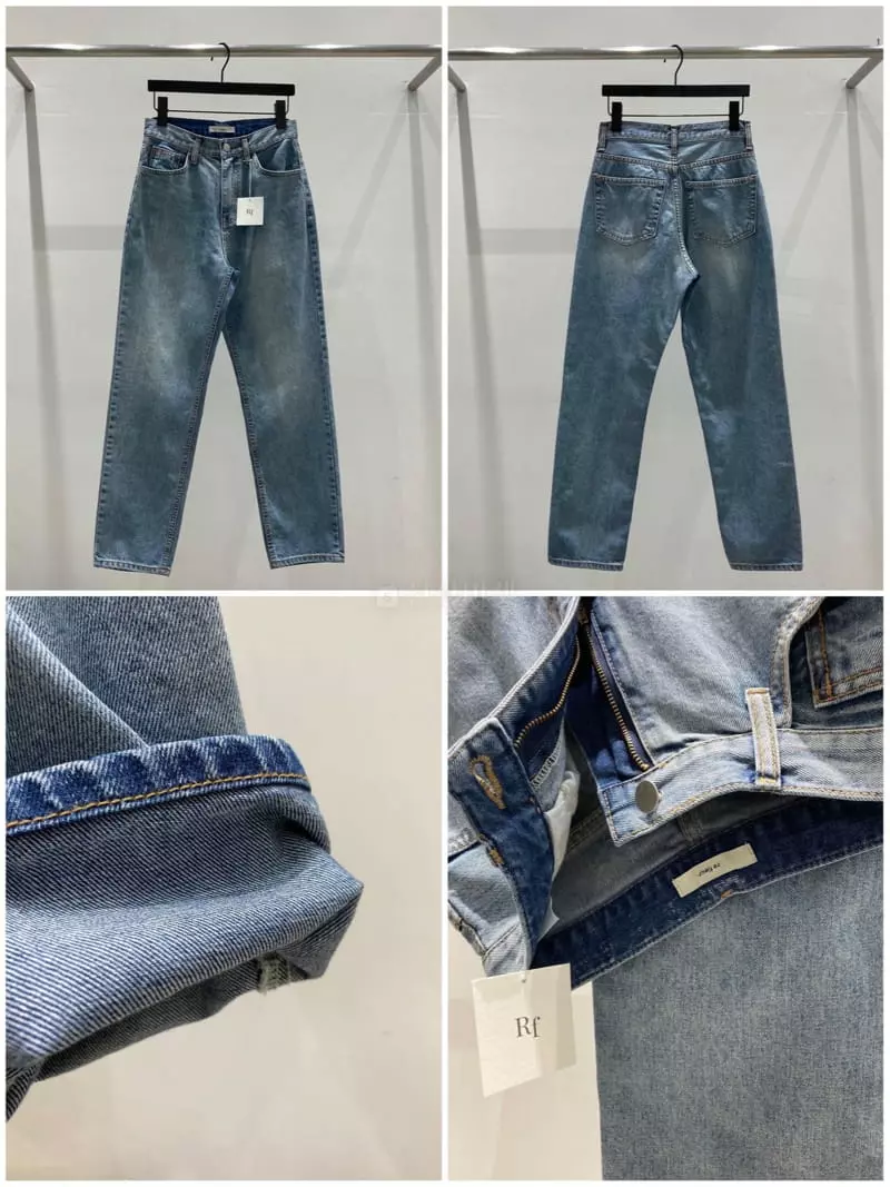 Refleur - Korean Women Fashion - #momslook - Wished Jeans - 11