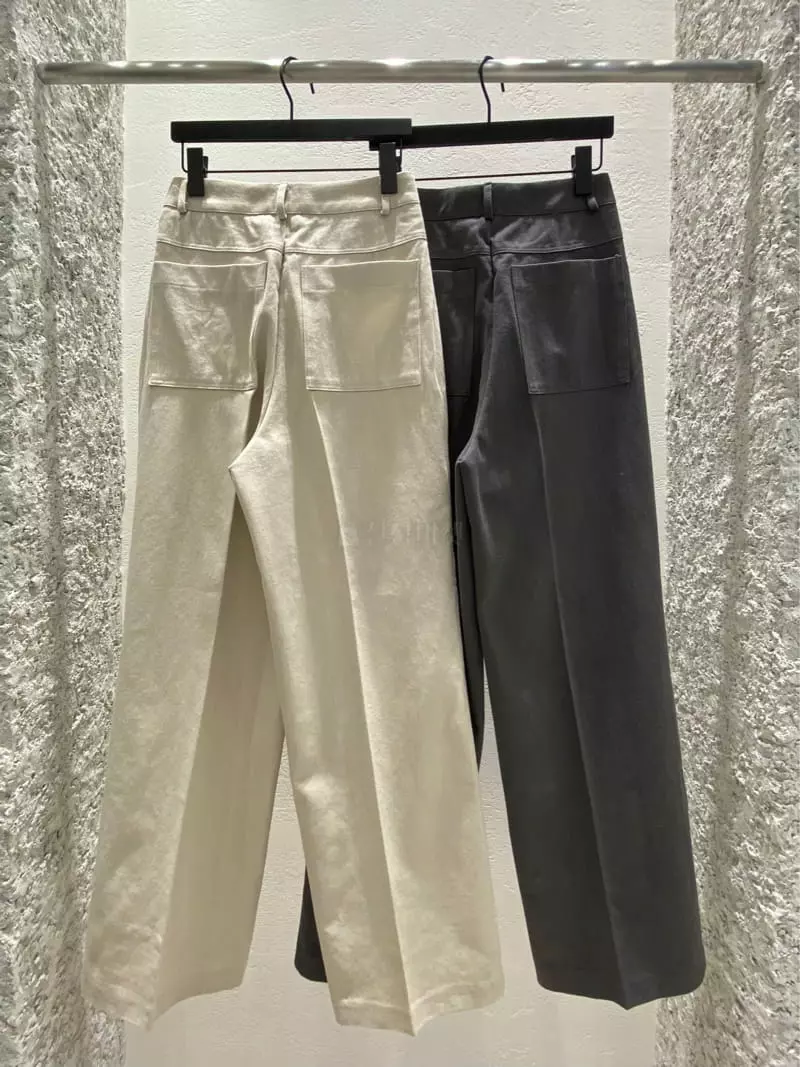Refleur - Korean Women Fashion - #momslook - Beren Wide Pants