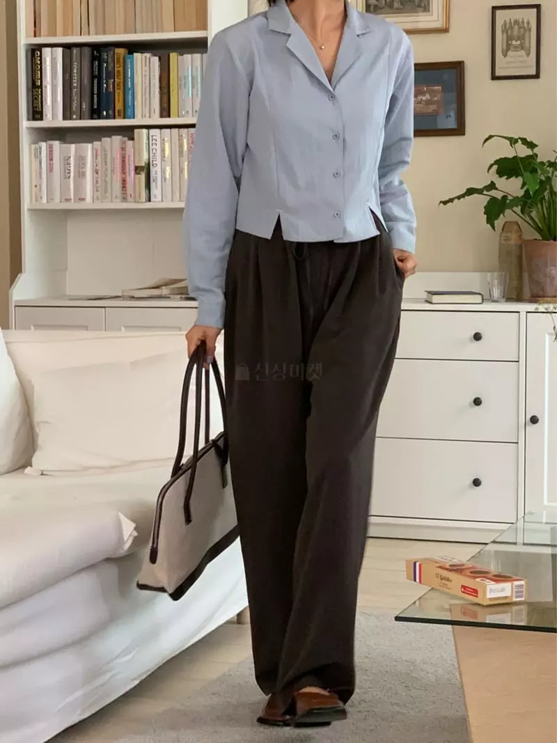 Refleur - Korean Women Fashion - #momslook - Ganer String Pants - 10