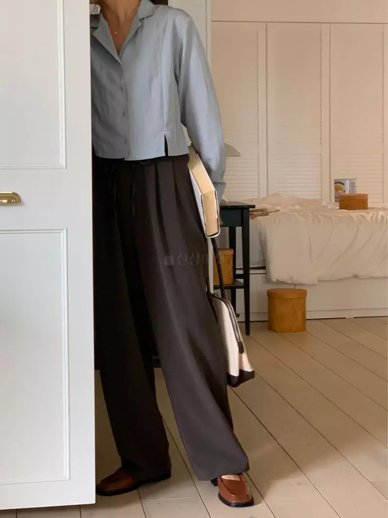 Refleur - Korean Women Fashion - #momslook - Ganer String Pants - 8