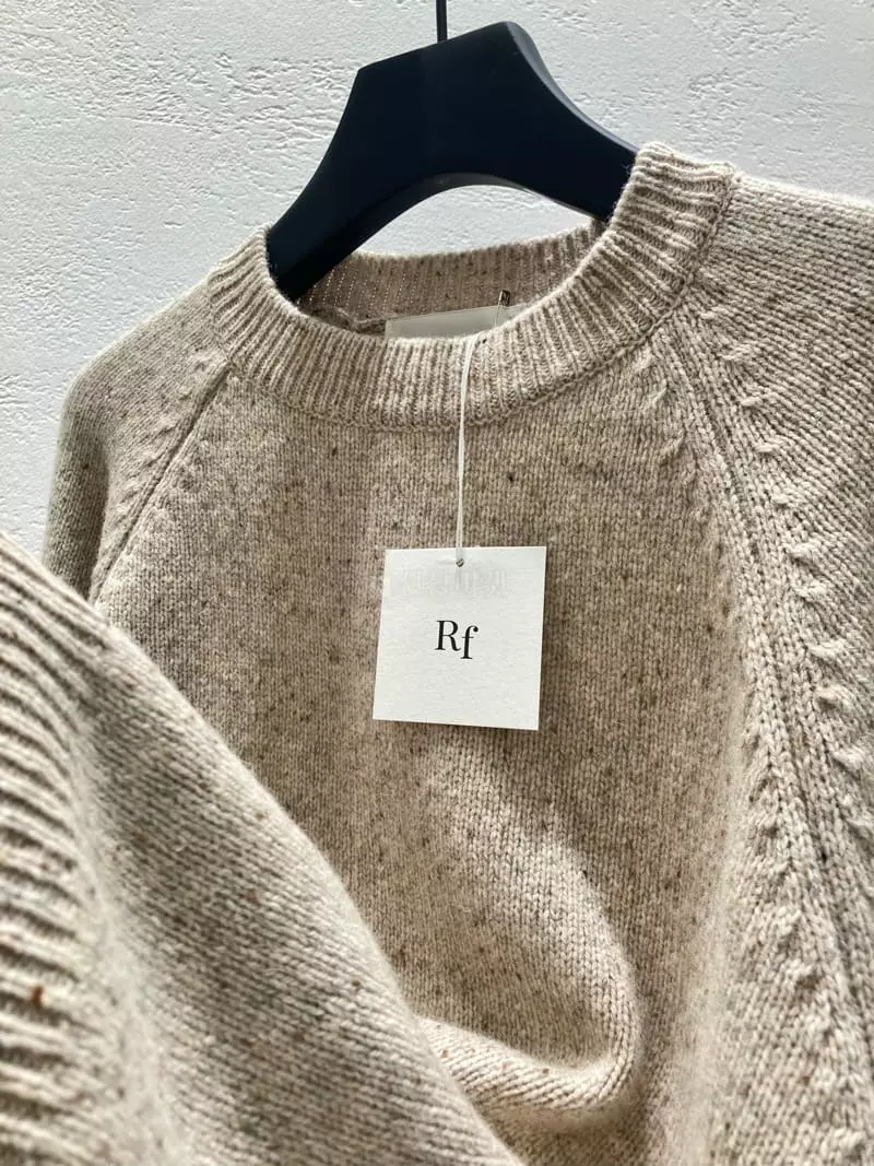 Refleur - Korean Women Fashion - #pursuepretty - Neff Raglan Knit Tee - 2