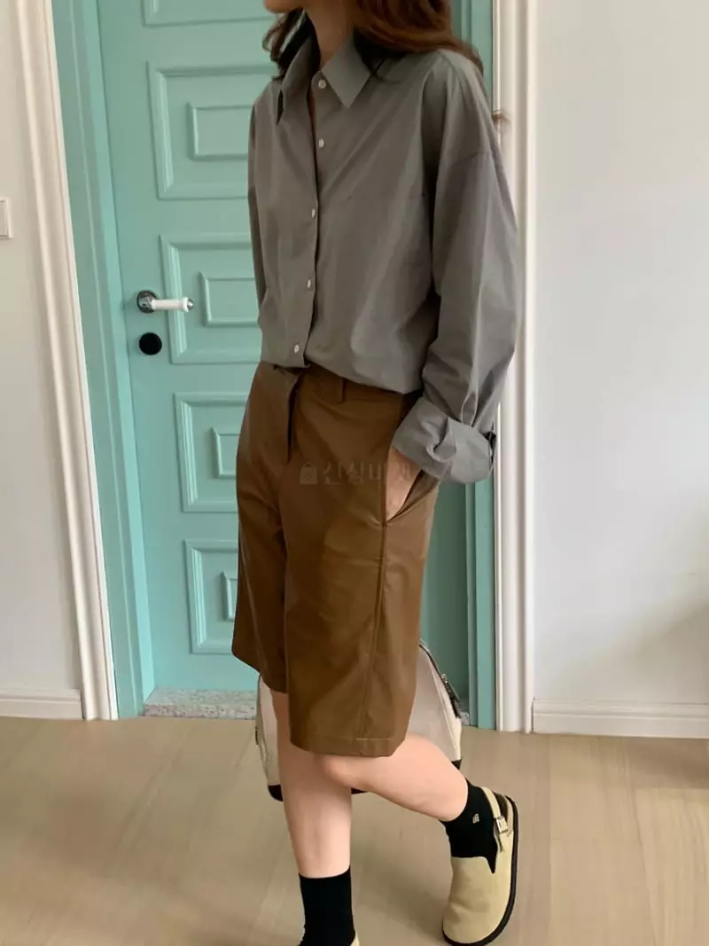 Refleur - Korean Women Fashion - #romanticstyle - Leather Pants - 7