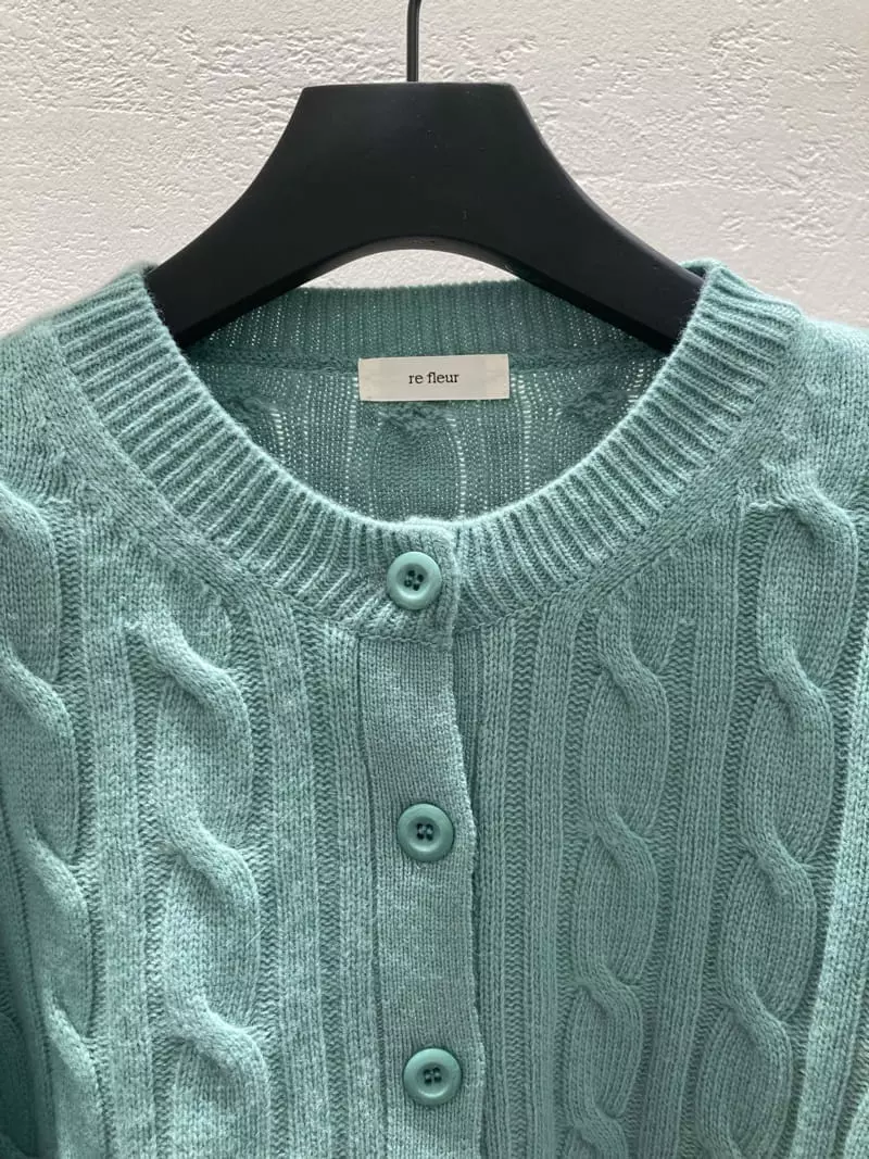 Refleur - Korean Women Fashion - #thelittlethings - Twist Cardigan - 6