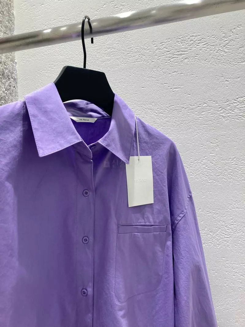 Refleur - Korean Women Fashion - #vintagekidsstyle - Lart Pocket Shirt - 3
