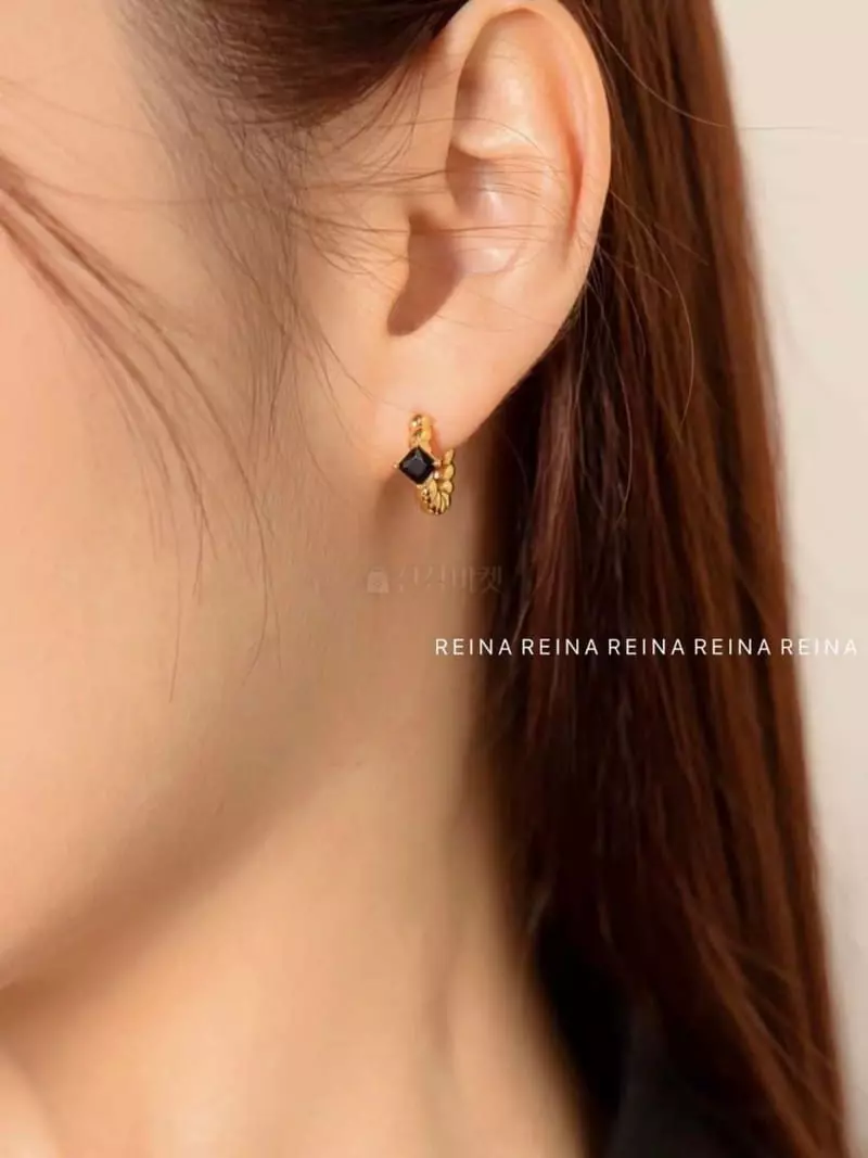 Reina - Korean Women Fashion - #momslook - 2208081 Earring