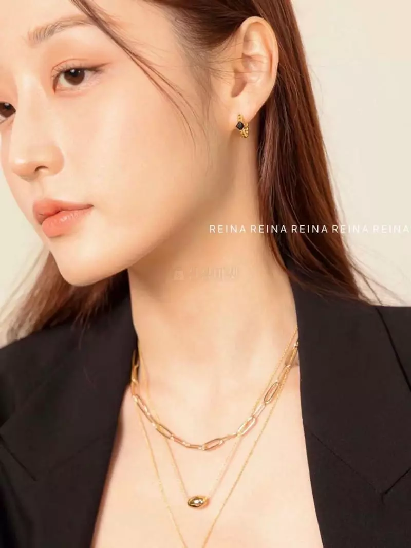 Reina - Korean Women Fashion - #momslook - 2208081 Earring - 3