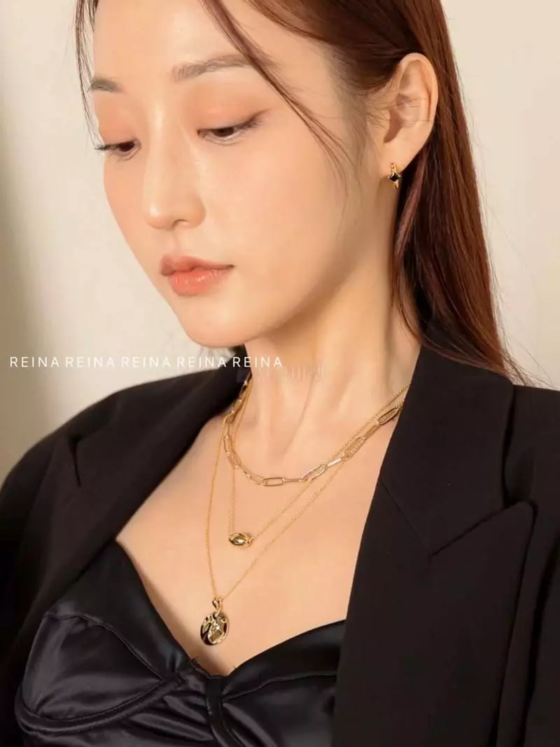 Reina - Korean Women Fashion - #momslook - 2208075 Necklace - 2