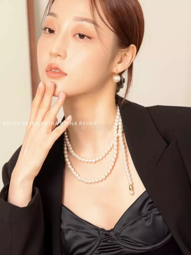 Reina - Korean Women Fashion - #momslook - 2202190 Earring - 2