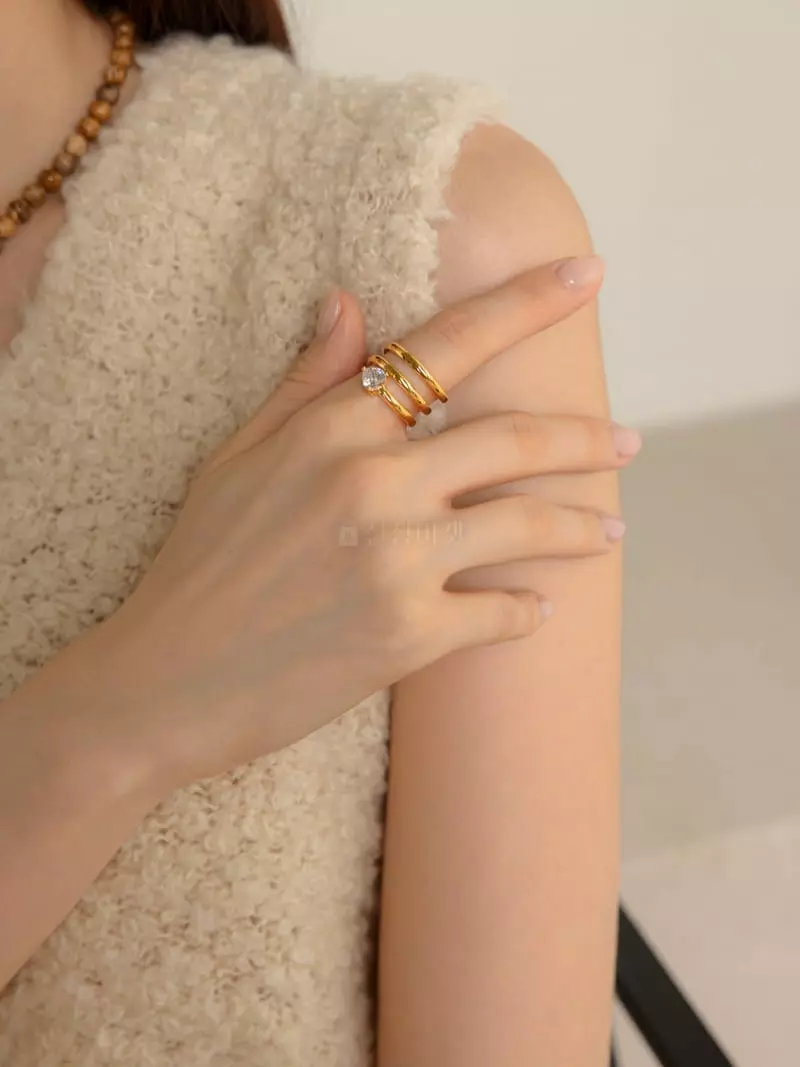 Reina - Korean Women Fashion - #momslook - 2208057 Ring - 3