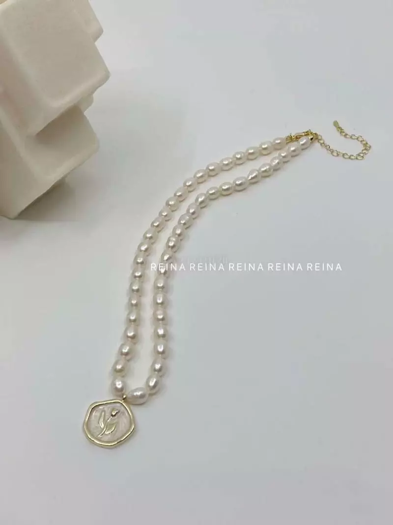 Reina - Korean Women Fashion - #romanticstyle - 2207003 Necklace - 2