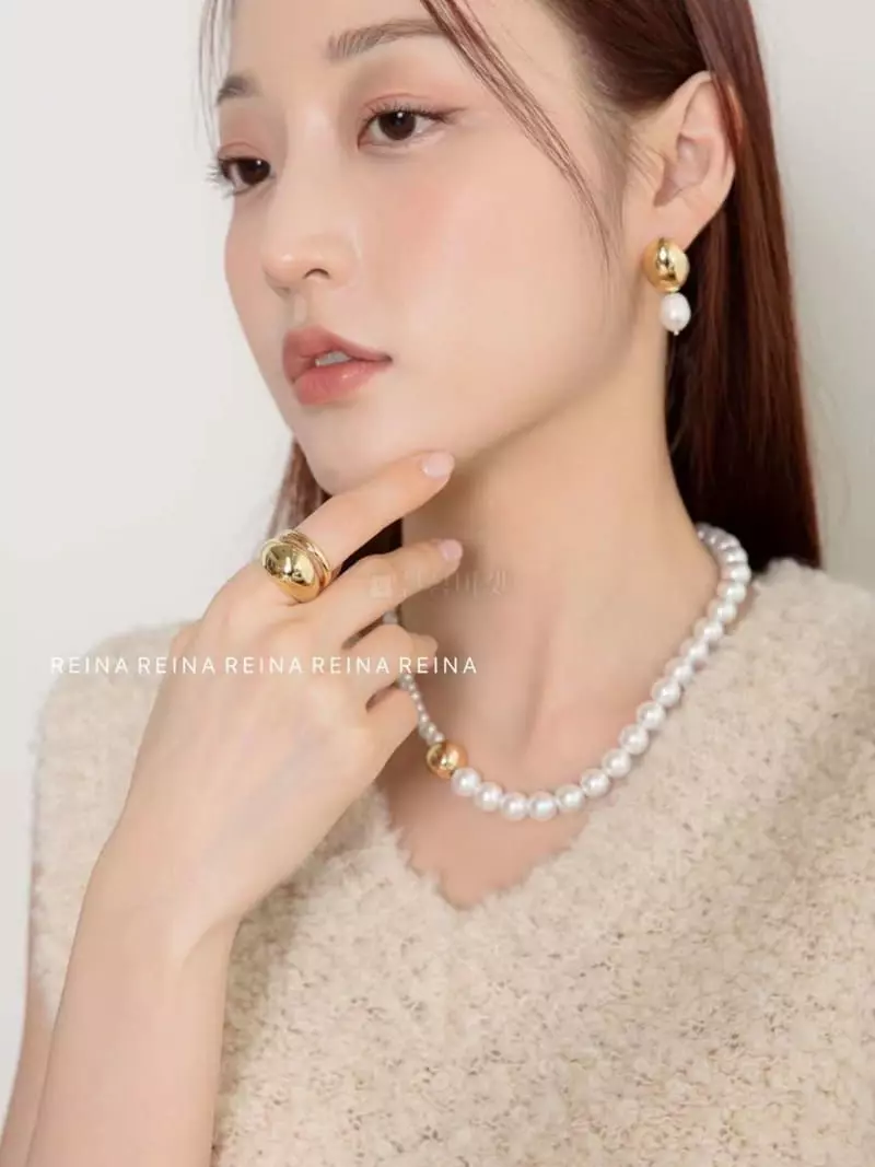 Reina - Korean Women Fashion - #womensfashion - 2208045 Earring - 2