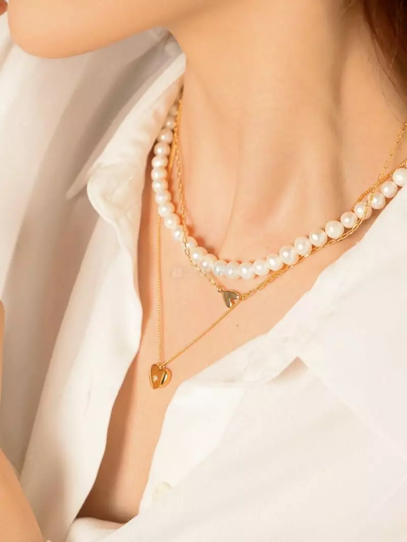 Reina - Korean Women Fashion - #momslook - 22008074 Necklace - 4