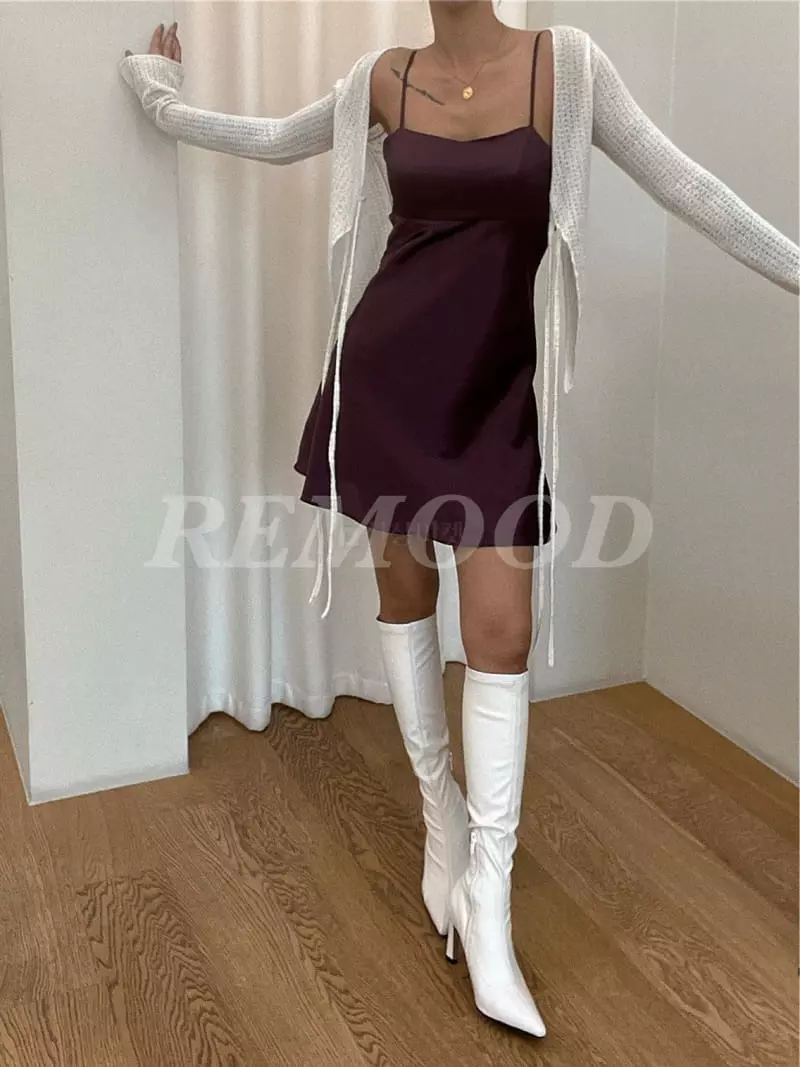 Remood - Korean Women Fashion - #womensfashion - Fren Mini One-piece - 4