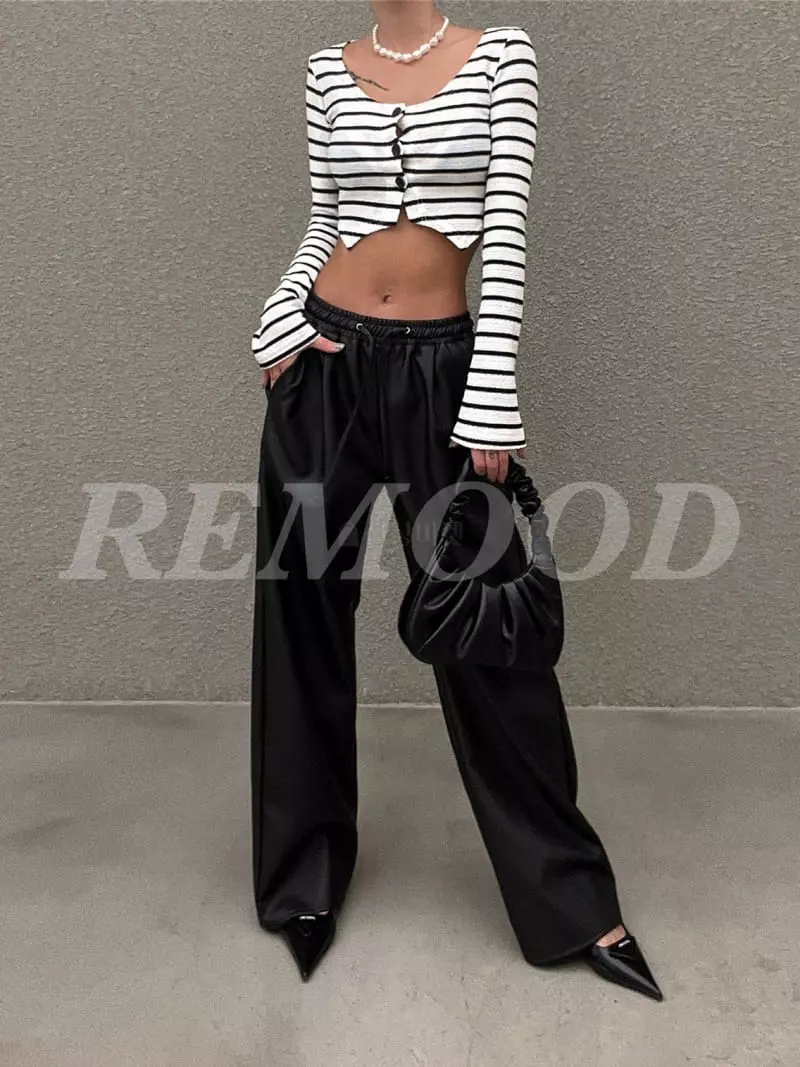 Remood - Korean Women Fashion - #womensfashion - Stripes Cardigan - 6